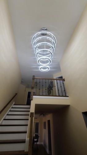 Light fixture installation 8